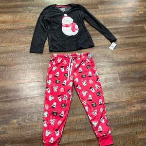 Snowman pajama set